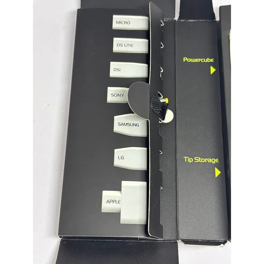 Powermat Powercube Universal Wireless Receiver Kit 7 Tips Sony PSP DS Apple
